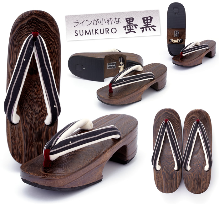 “歩きやすい・足が疲れにくい・洋服にも合わせやすい” お手頃価格の下駄が老舗履物店から登場しました! 完成品下駄 modelシリーズ です。